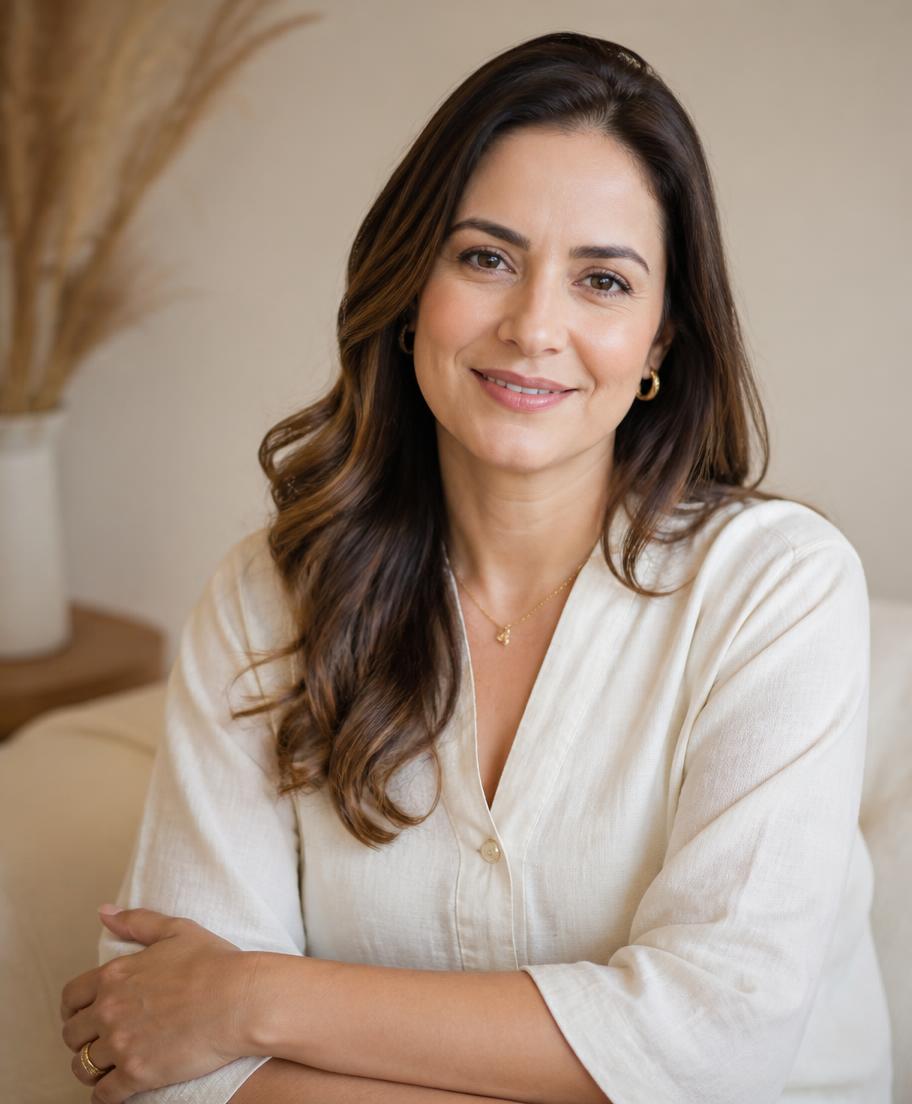 Retrato de Laura Vieira, consultora do sono infantil